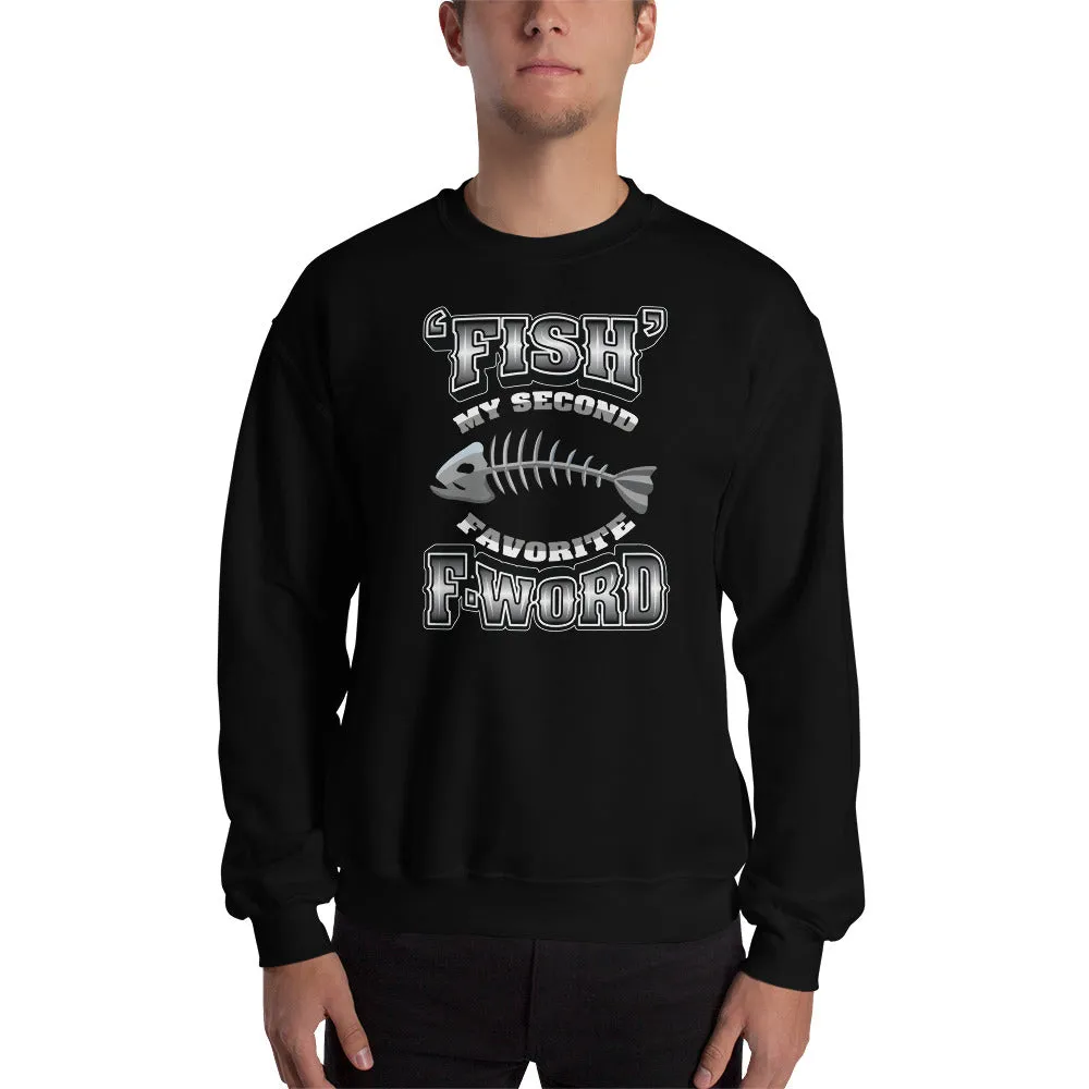 Bengali Unisex Heavy Blend Crewneck Sweatshirt - F for Fish