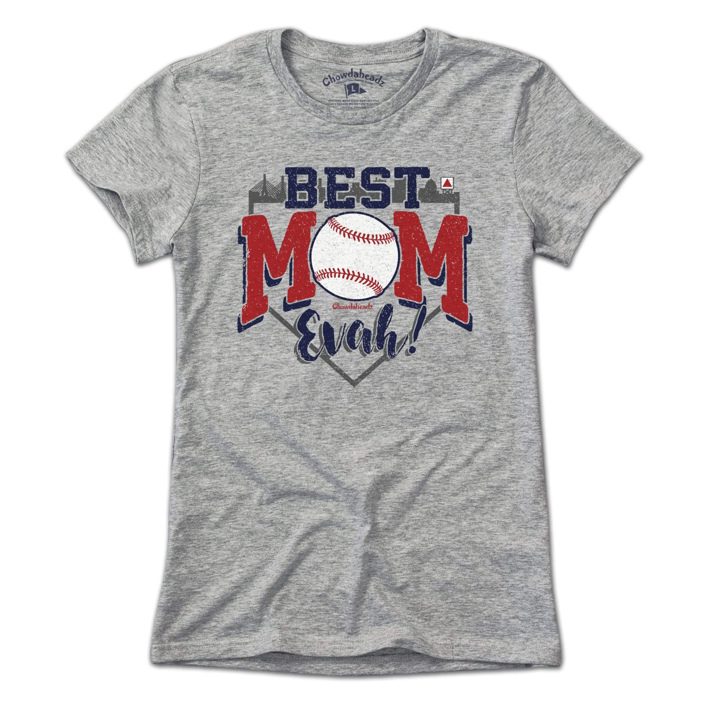 Best Mom Evah Baseball T-Shirt