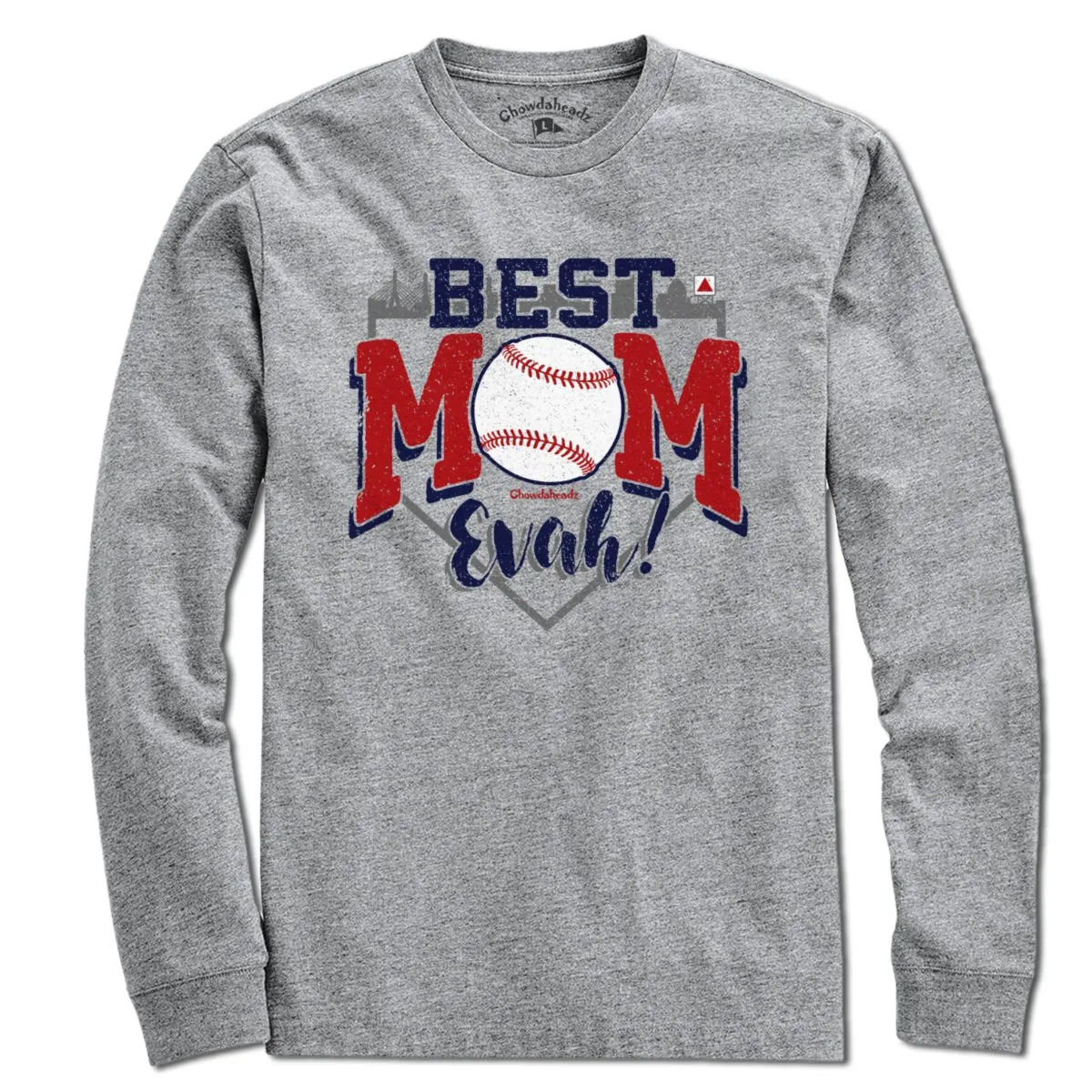 Best Mom Evah Baseball T-Shirt