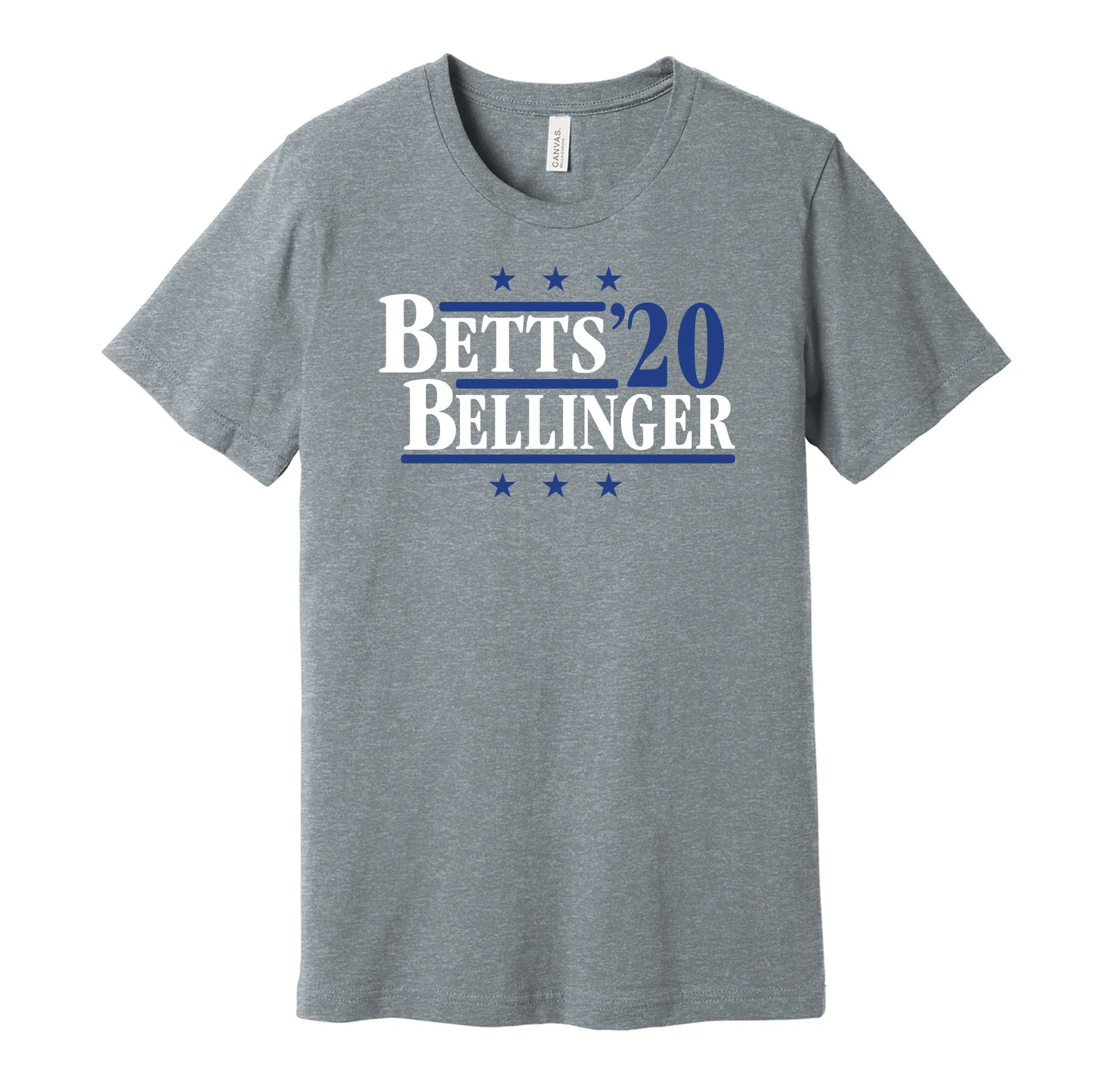 Betts & Bellinger '20 - Los Angeles California Political Campaign Parody T-Shirt - Hyper Than Hype Shirts