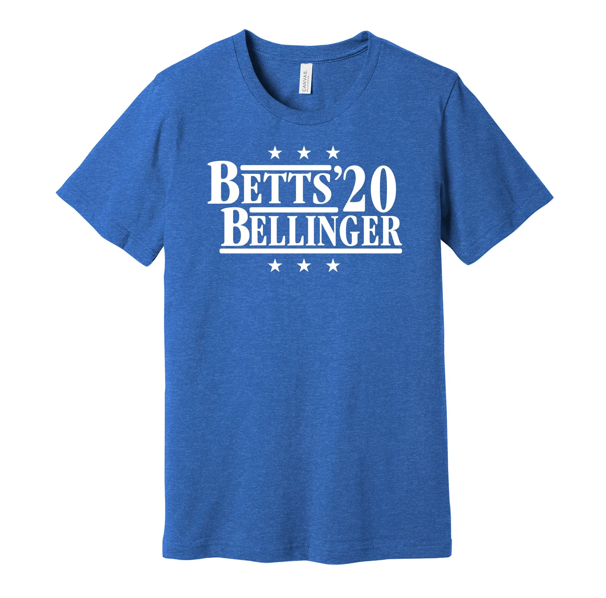 Betts & Bellinger '20 - Los Angeles California Political Campaign Parody T-Shirt - Hyper Than Hype Shirts