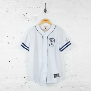 Billionaire Boys Club Majestic Baseball Jersey - White - M