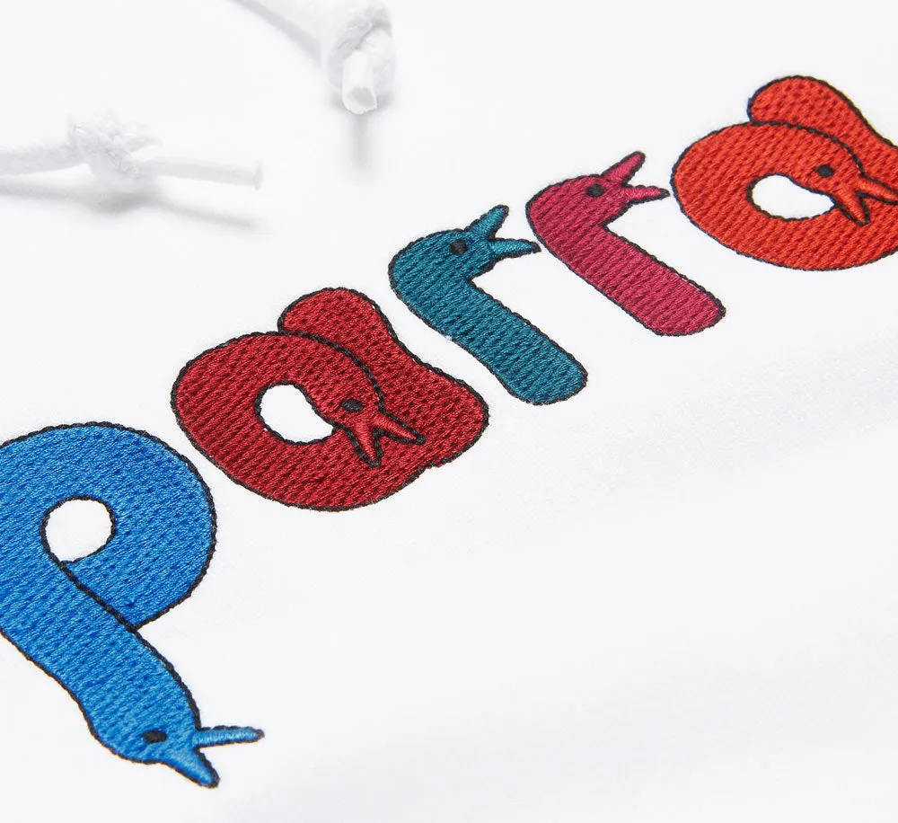 BIRD FACE FONT HOODED SWEATSHIRT