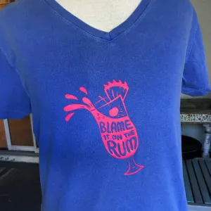 Blame it on the Rum, Ladies T-shirt