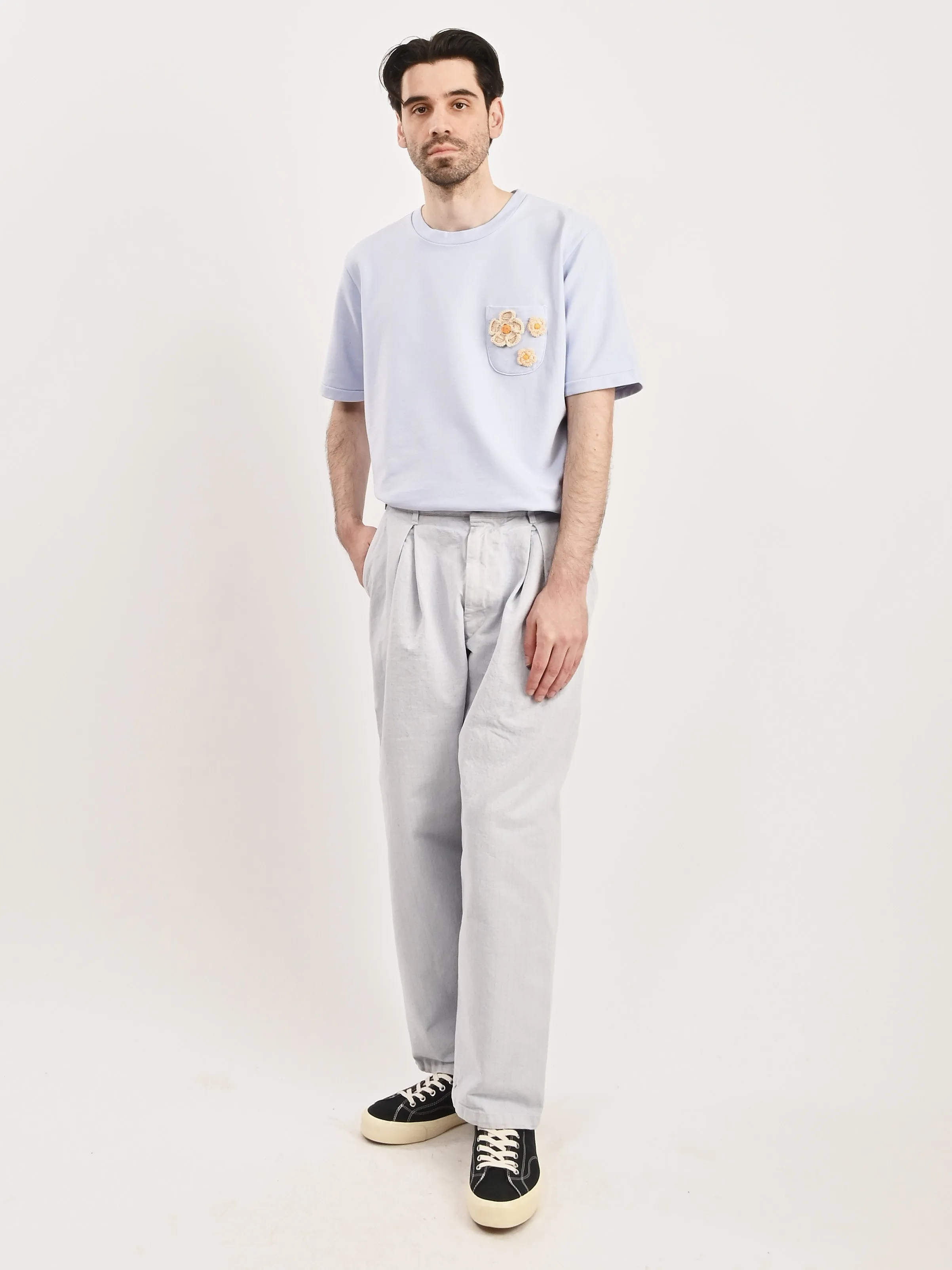 Blue Ekusy Pants