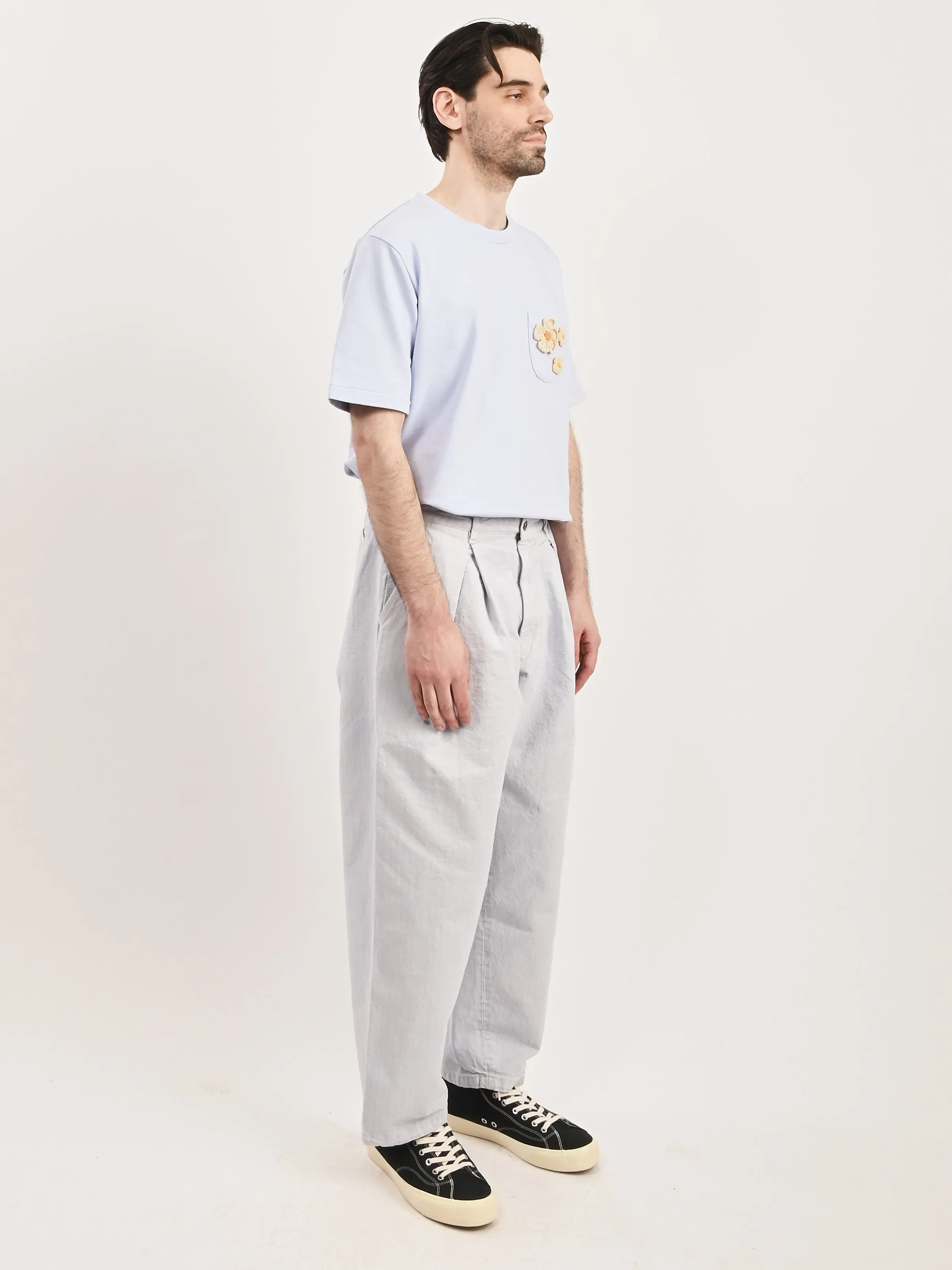 Blue Ekusy Pants