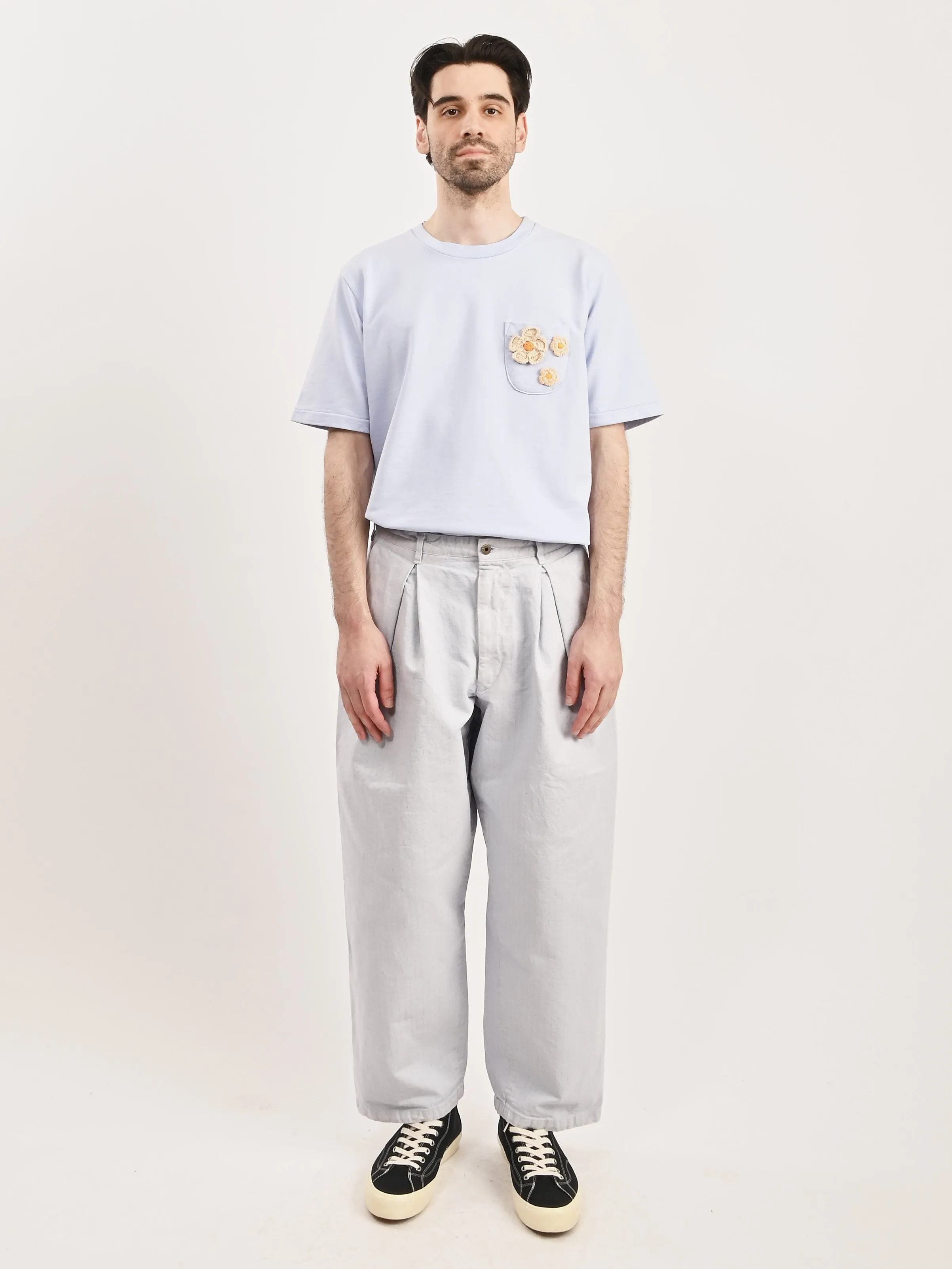 Blue Ekusy Pants