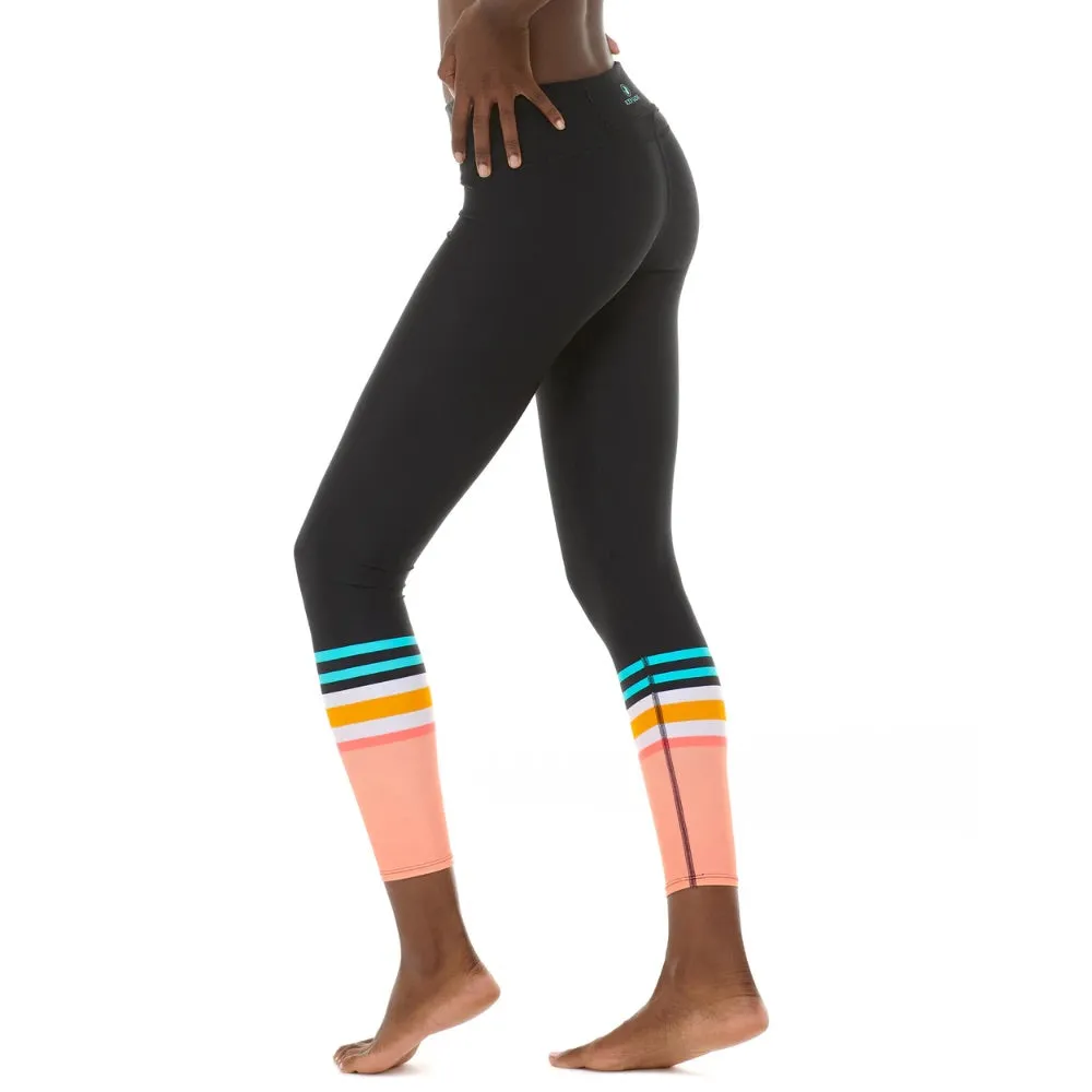 BODY GLOVE CORAL REEF ALOHA LEGGING BLACK
