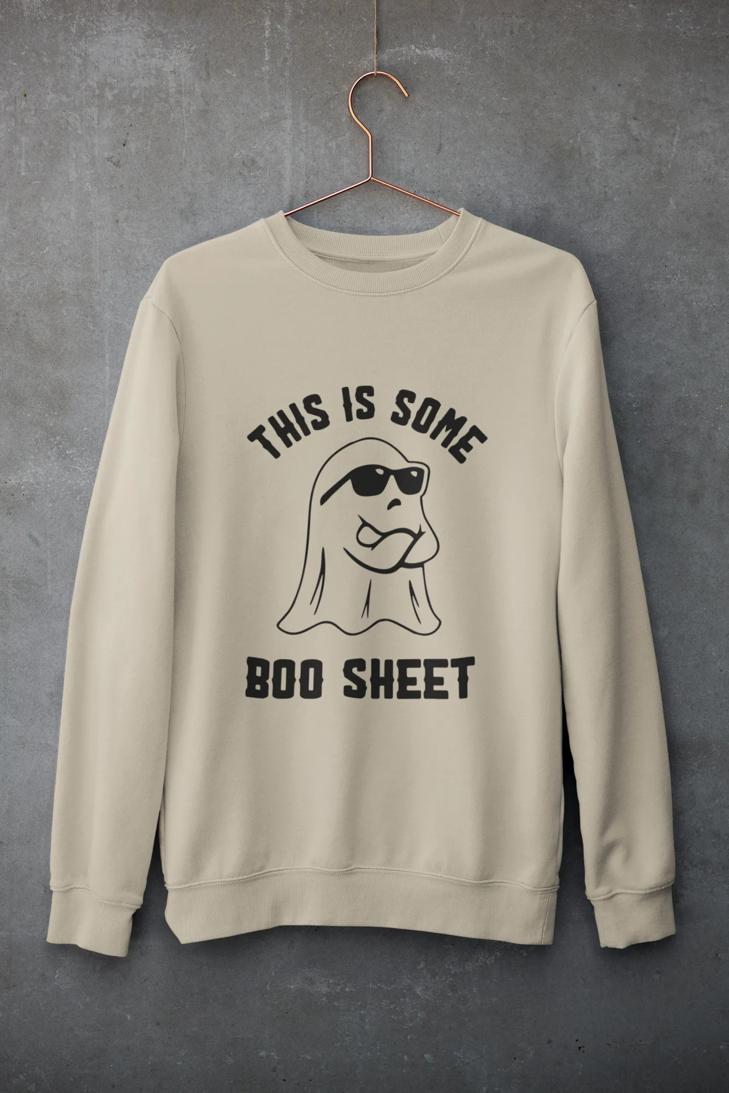 BOO SHEET CREWNECK SWEATSHIRT