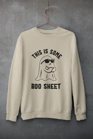 BOO SHEET CREWNECK SWEATSHIRT