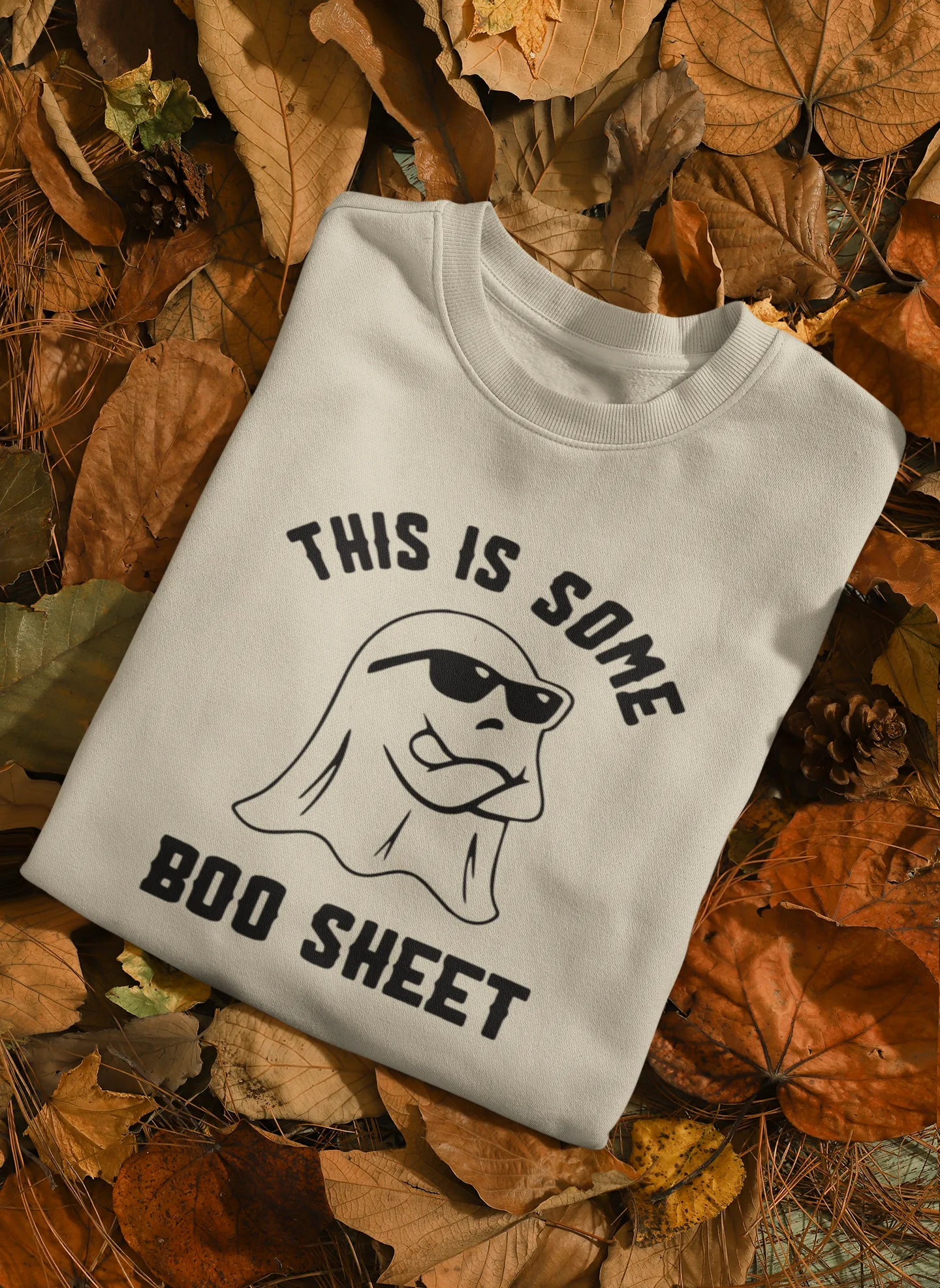 BOO SHEET CREWNECK SWEATSHIRT