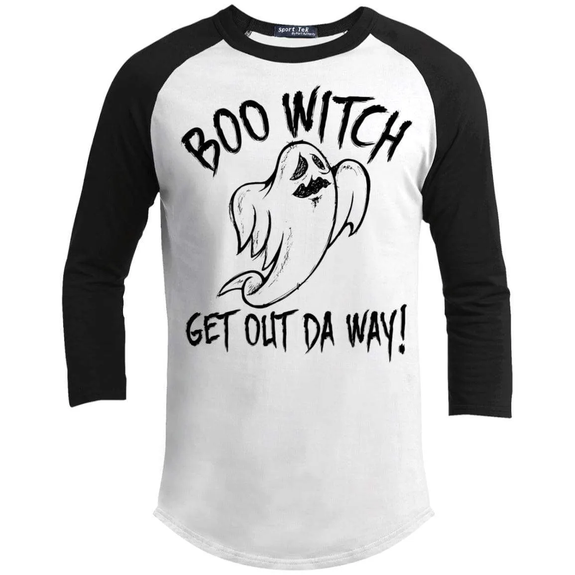 Boo Witch Get Out Da Way Raglan - Copy