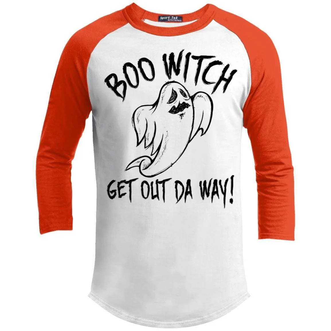 Boo Witch Get Out Da Way Raglan - Copy