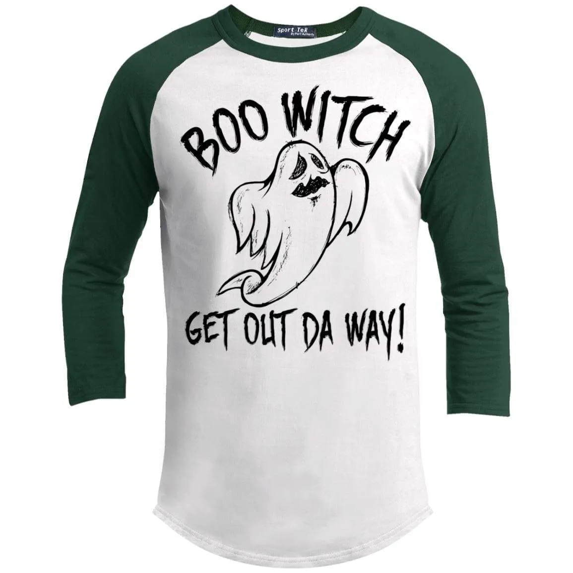 Boo Witch Get Out Da Way Raglan - Copy