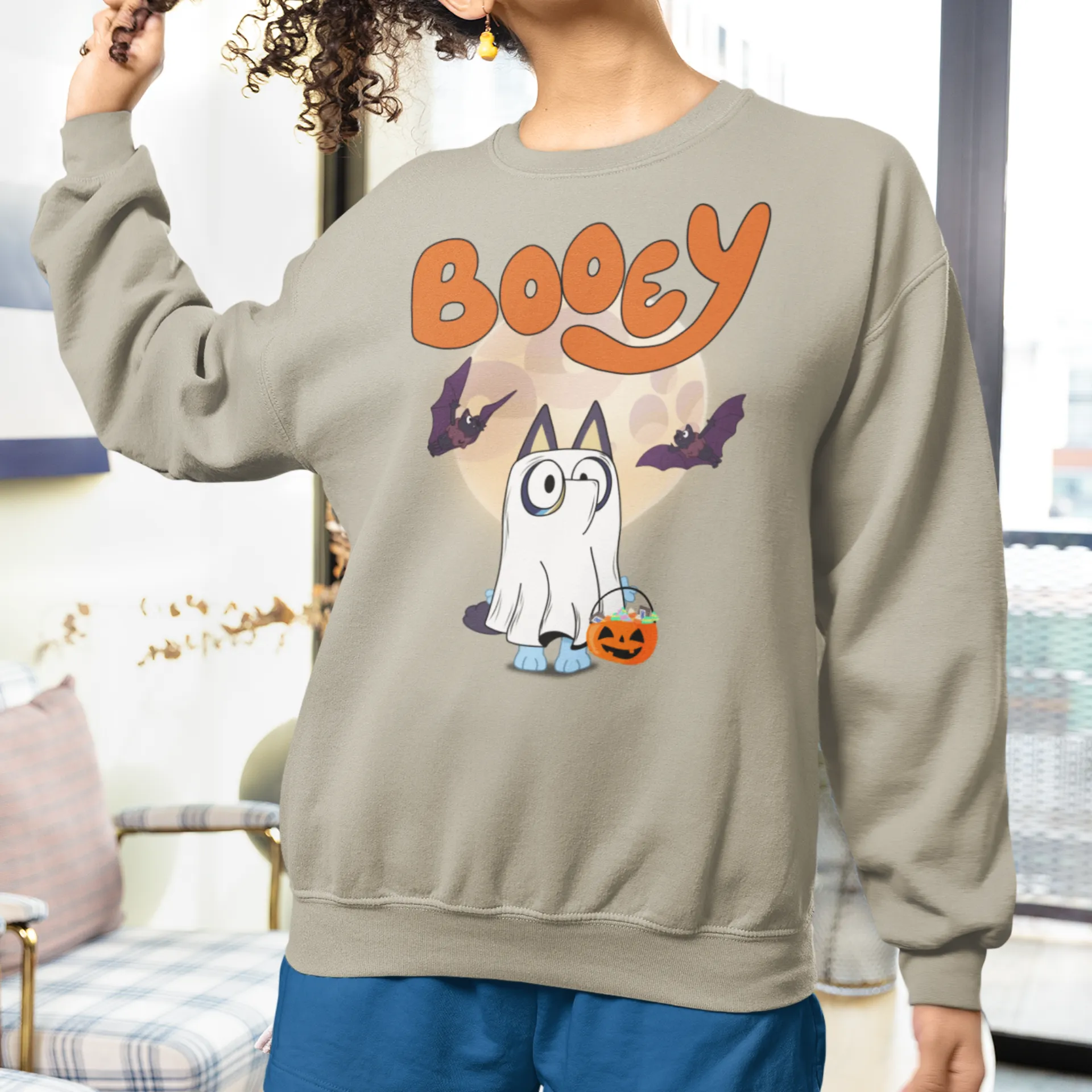 Booey Halloween Sweatshirt (unisex)