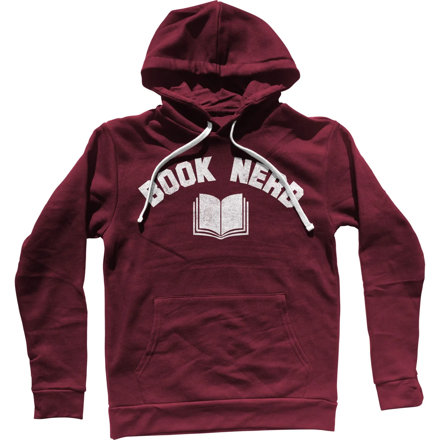 Book Nerd Vintage Geeky Nerdy Literary Unisex Hoodie