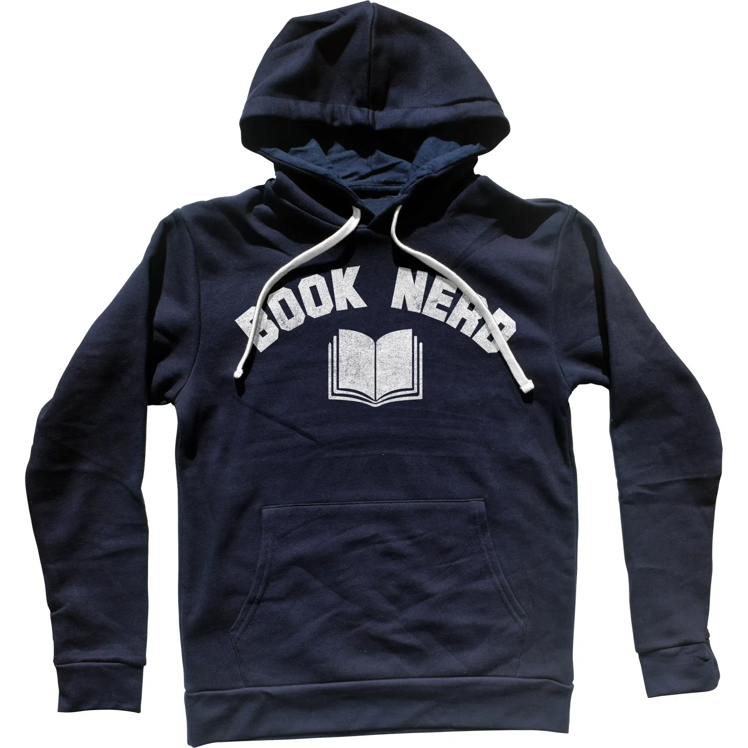 Book Nerd Vintage Geeky Nerdy Literary Unisex Hoodie