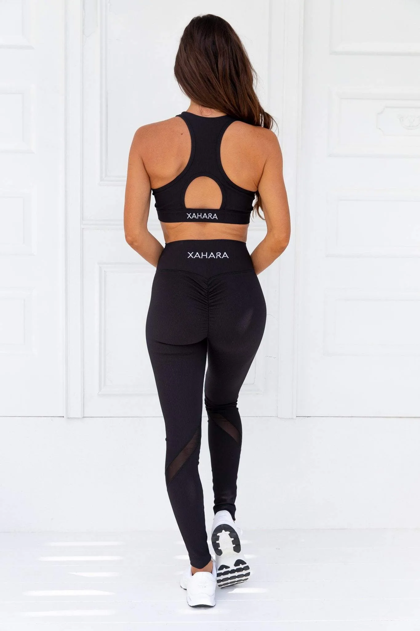 Bootylicious Black Ribbed Legging