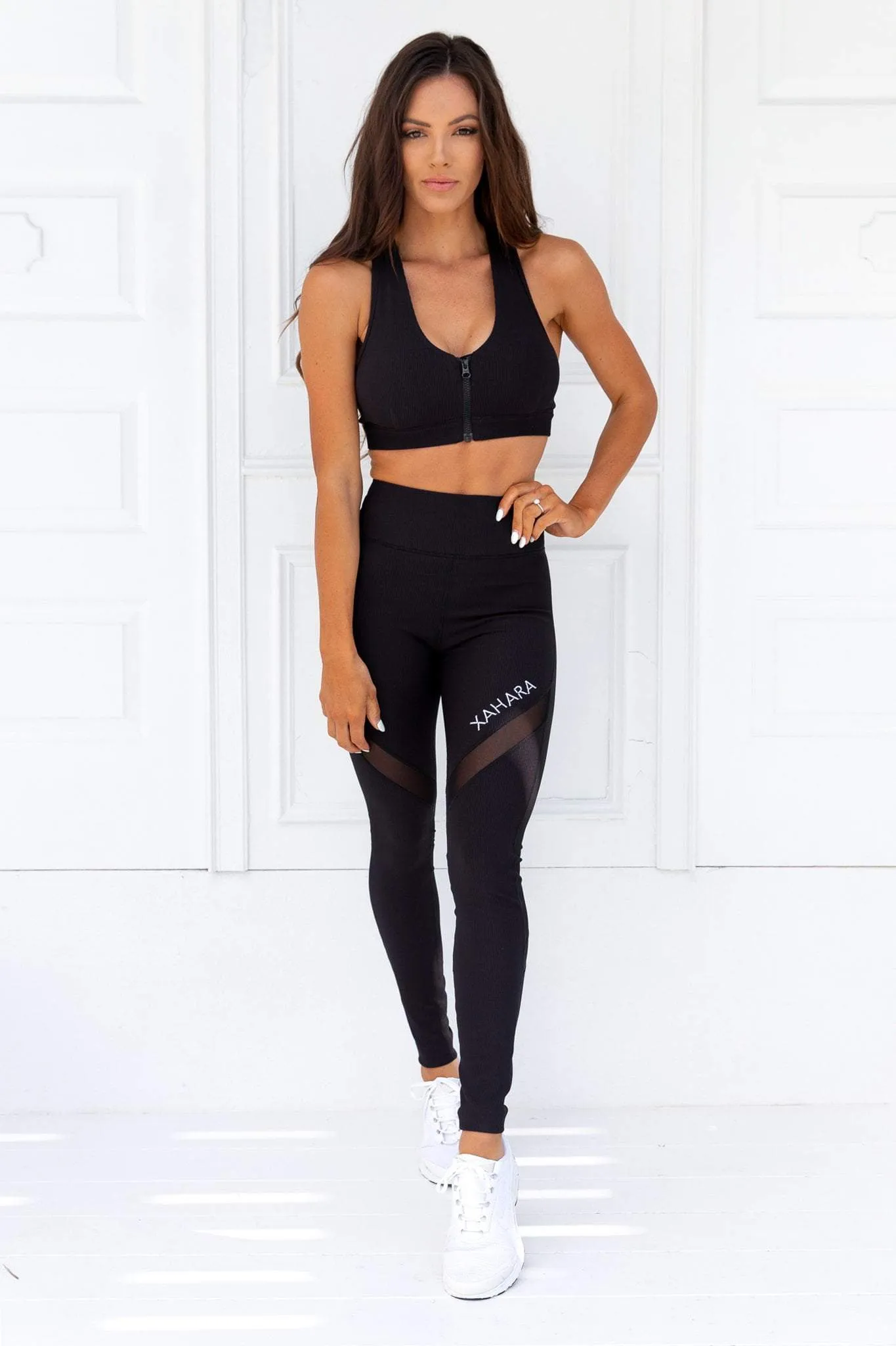 Bootylicious Black Ribbed Legging
