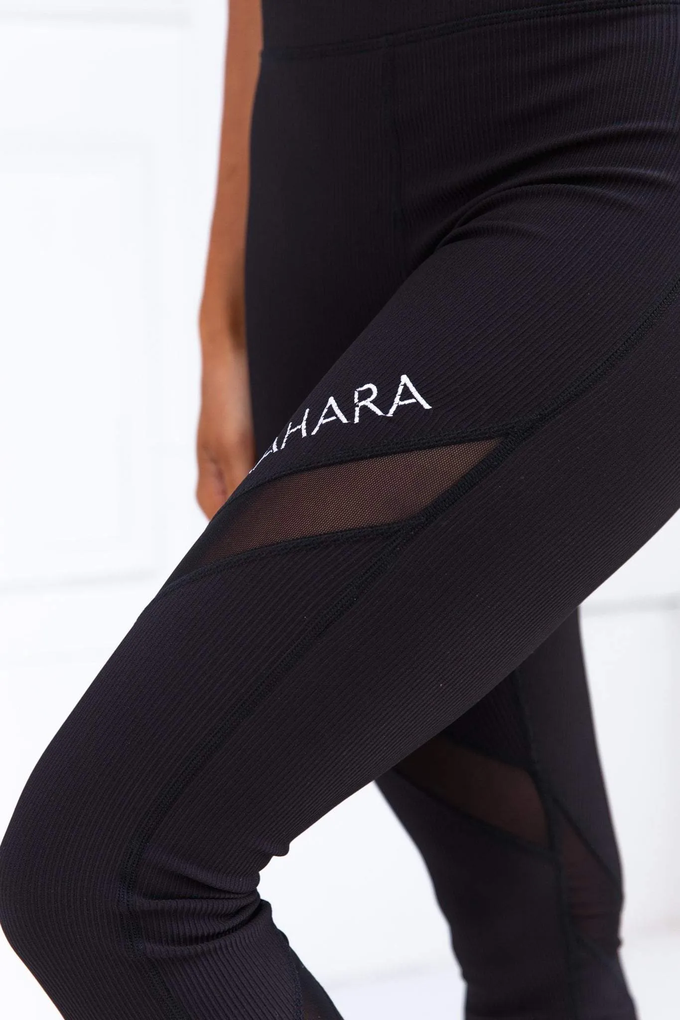 Bootylicious Black Ribbed Legging