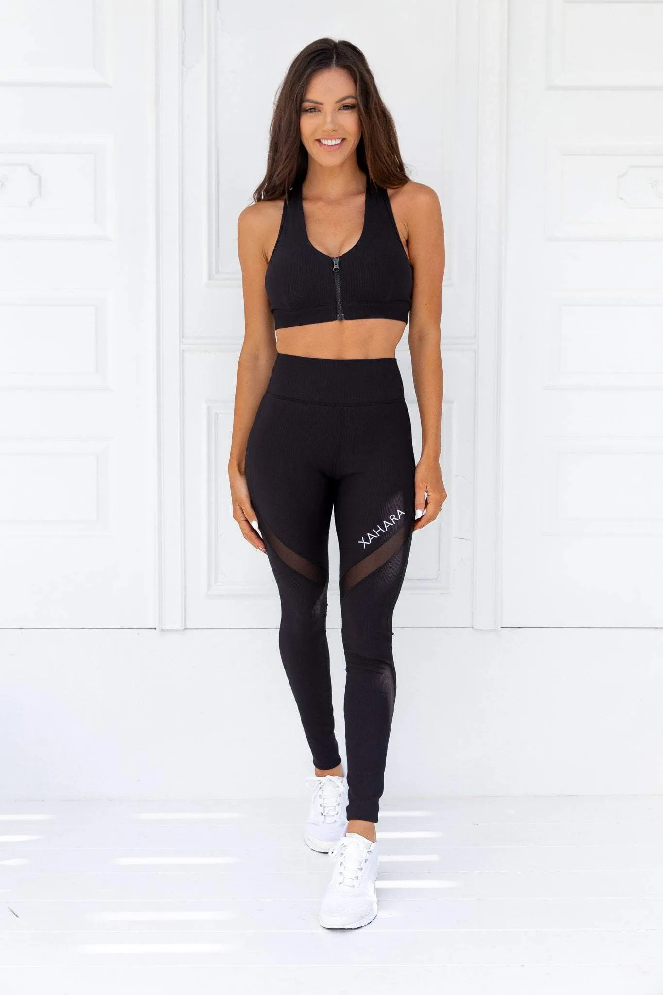Bootylicious Black Ribbed Legging