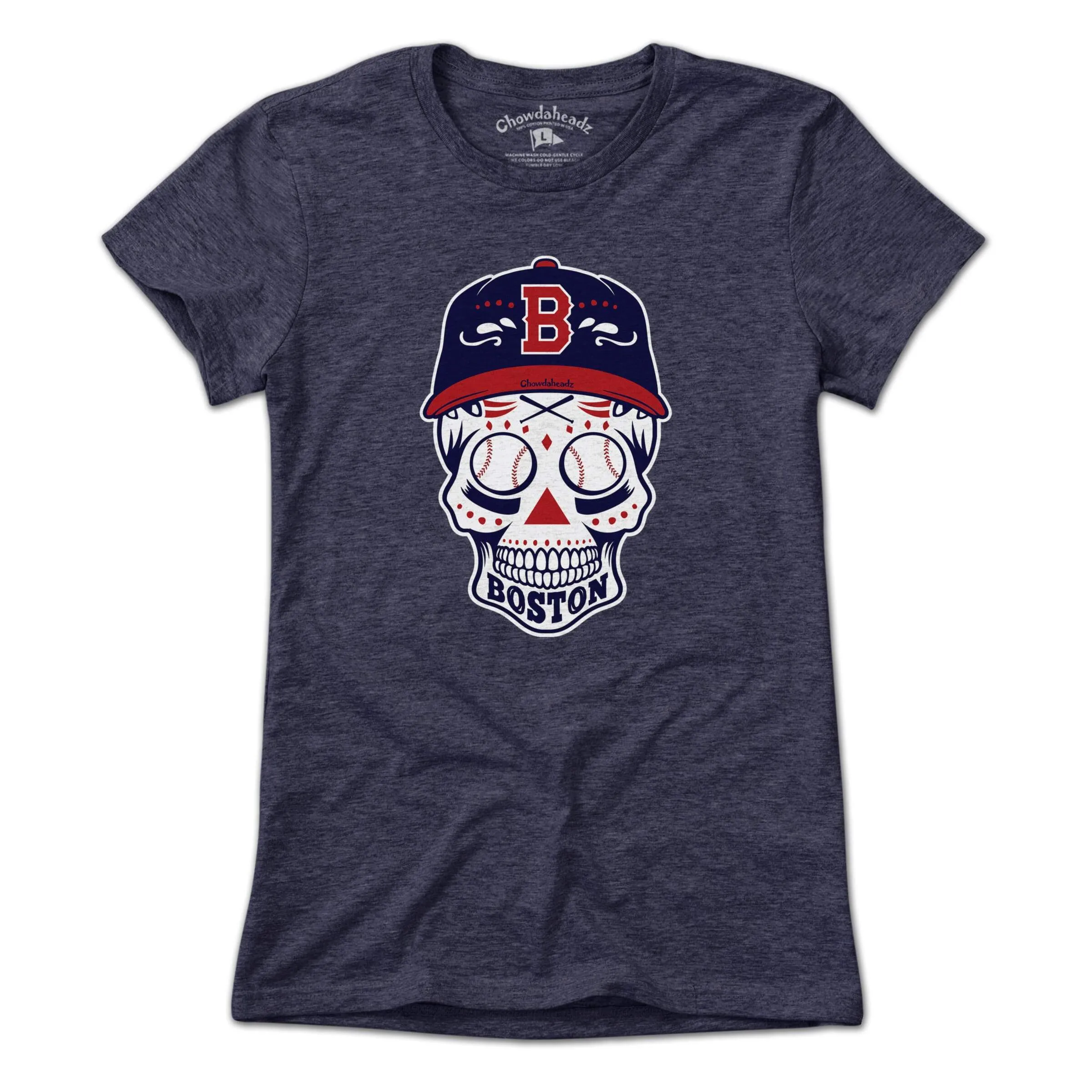 Boston Baseball Dead Head T-Shirt