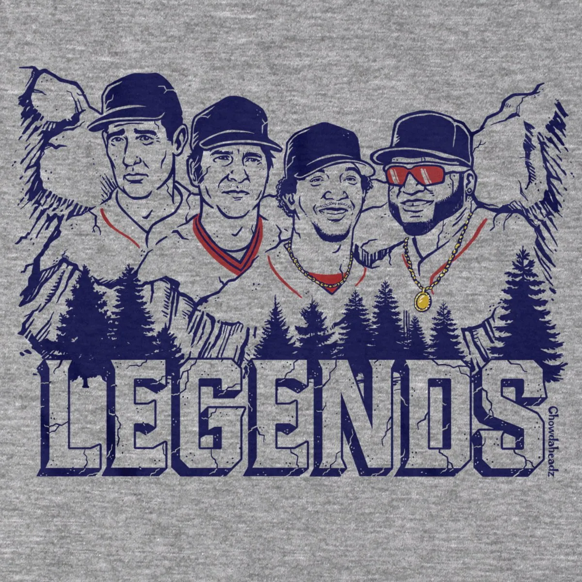 Boston Baseball Legends T-Shirt