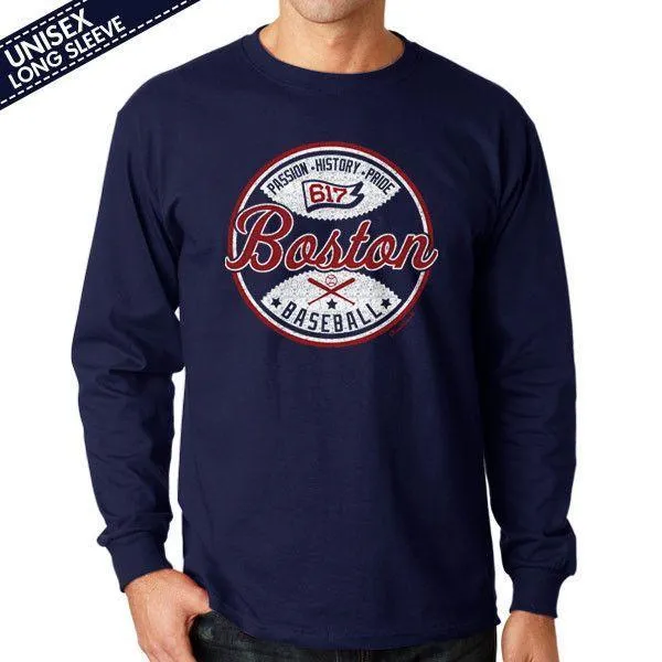 Boston Baseball Passion History Pride T-Shirt