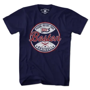Boston Baseball Passion History Pride T-Shirt
