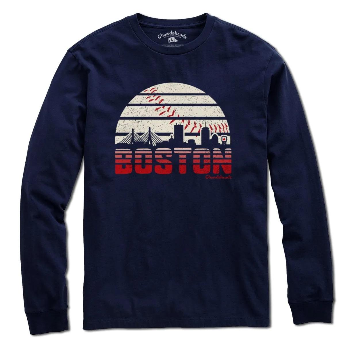 Boston Baseball Skyline T-Shirt