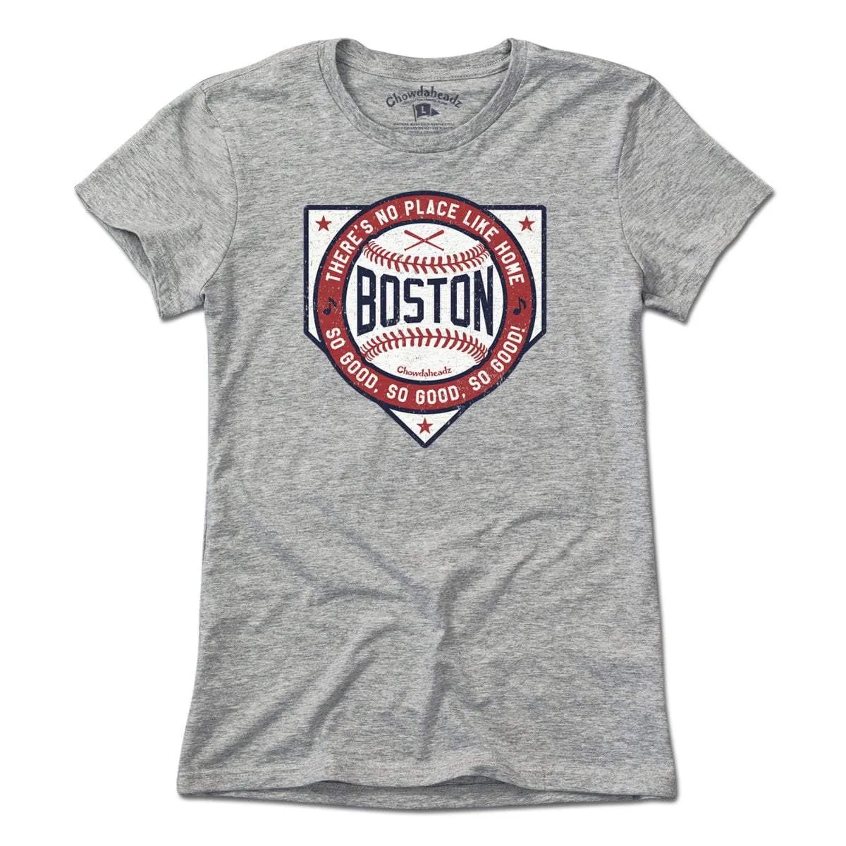 Boston There's No Place Like Home Baseball T-Shirt