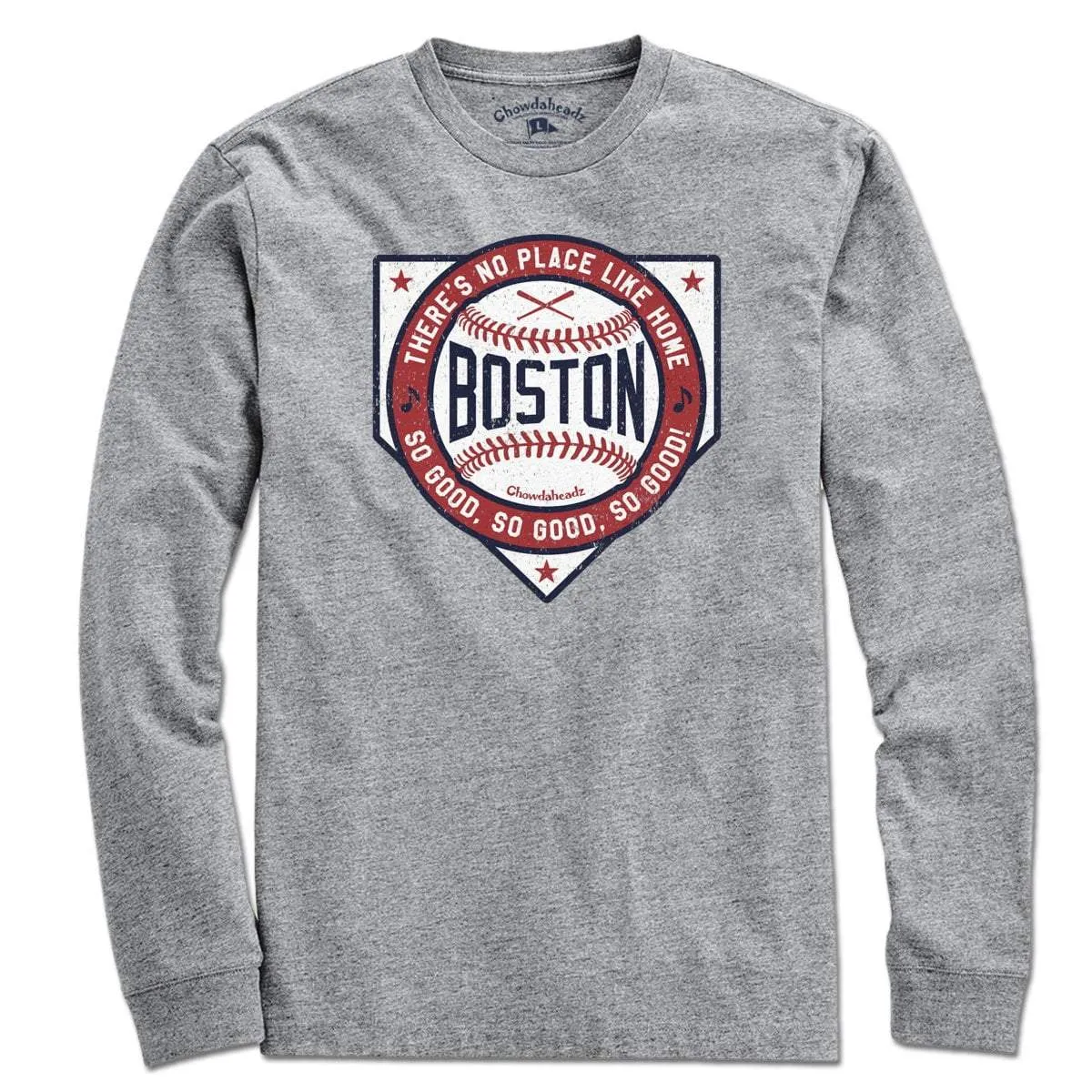 Boston There's No Place Like Home Baseball T-Shirt