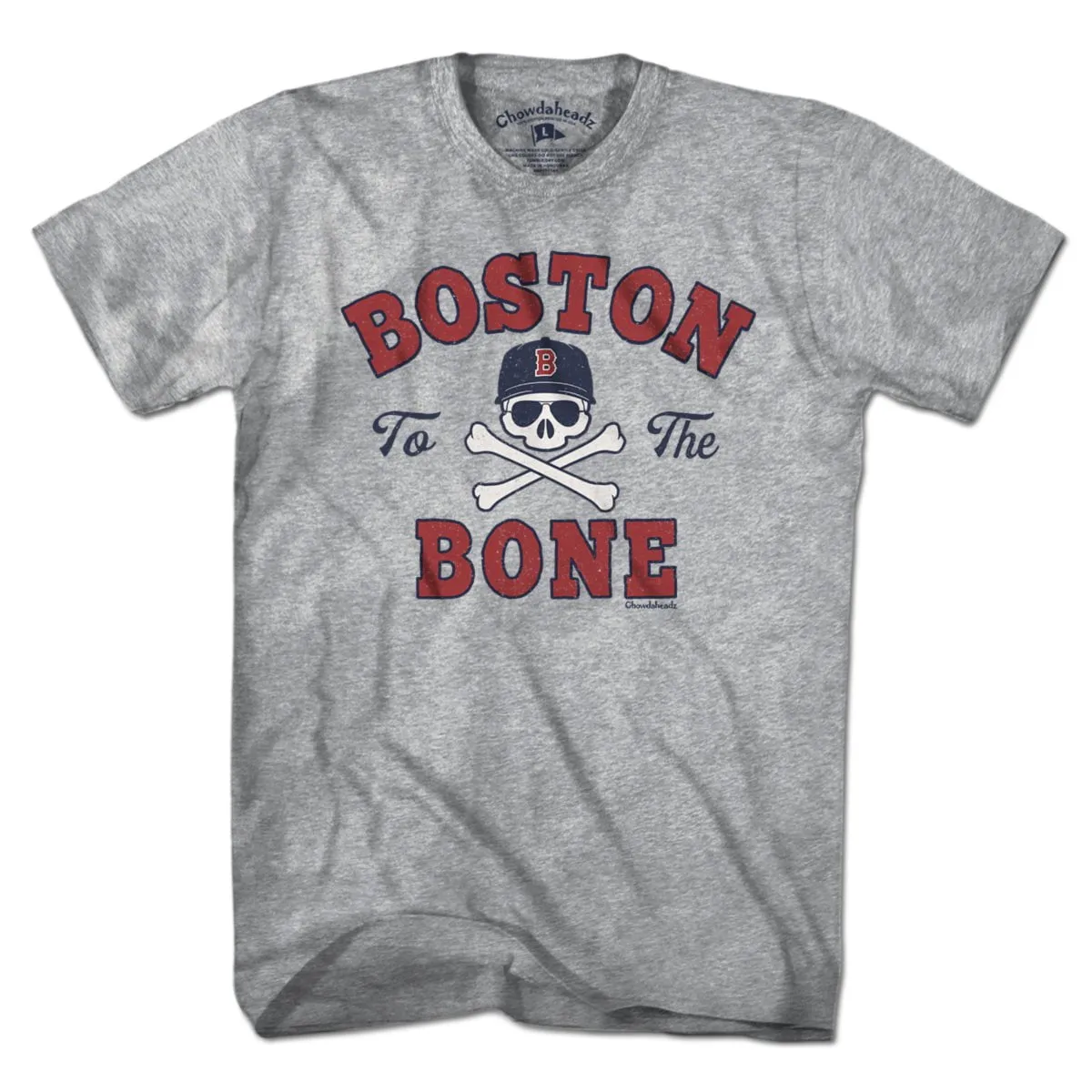 Boston To The Bone Baseball T-shirt