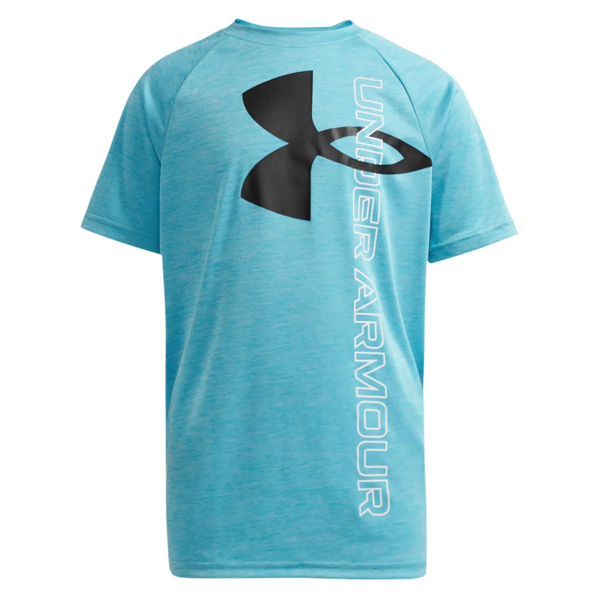 Boys' Tech Split Logo Hybrid Short Sleeve