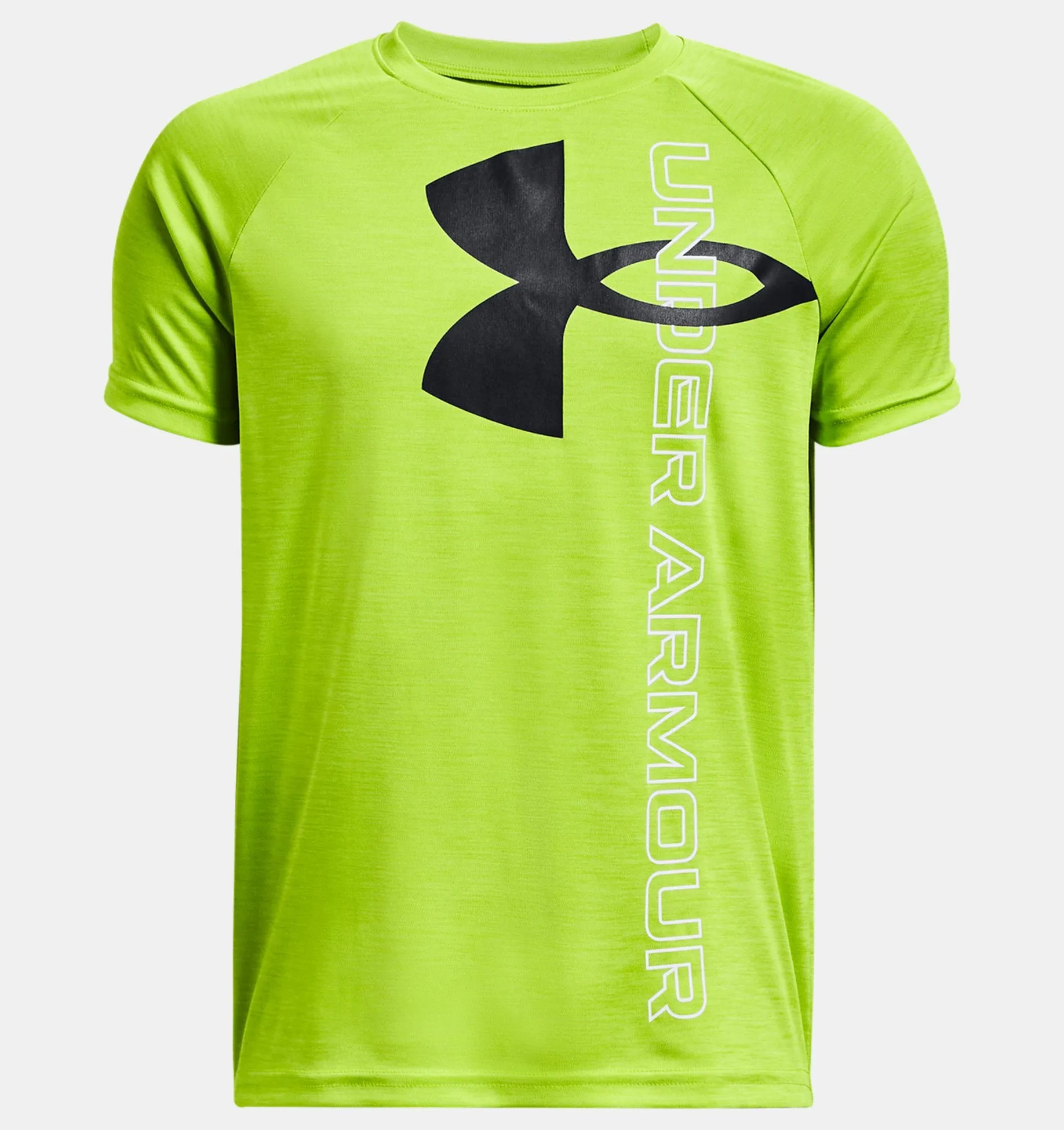 Boys' Tech Split Logo Hybrid Short Sleeve