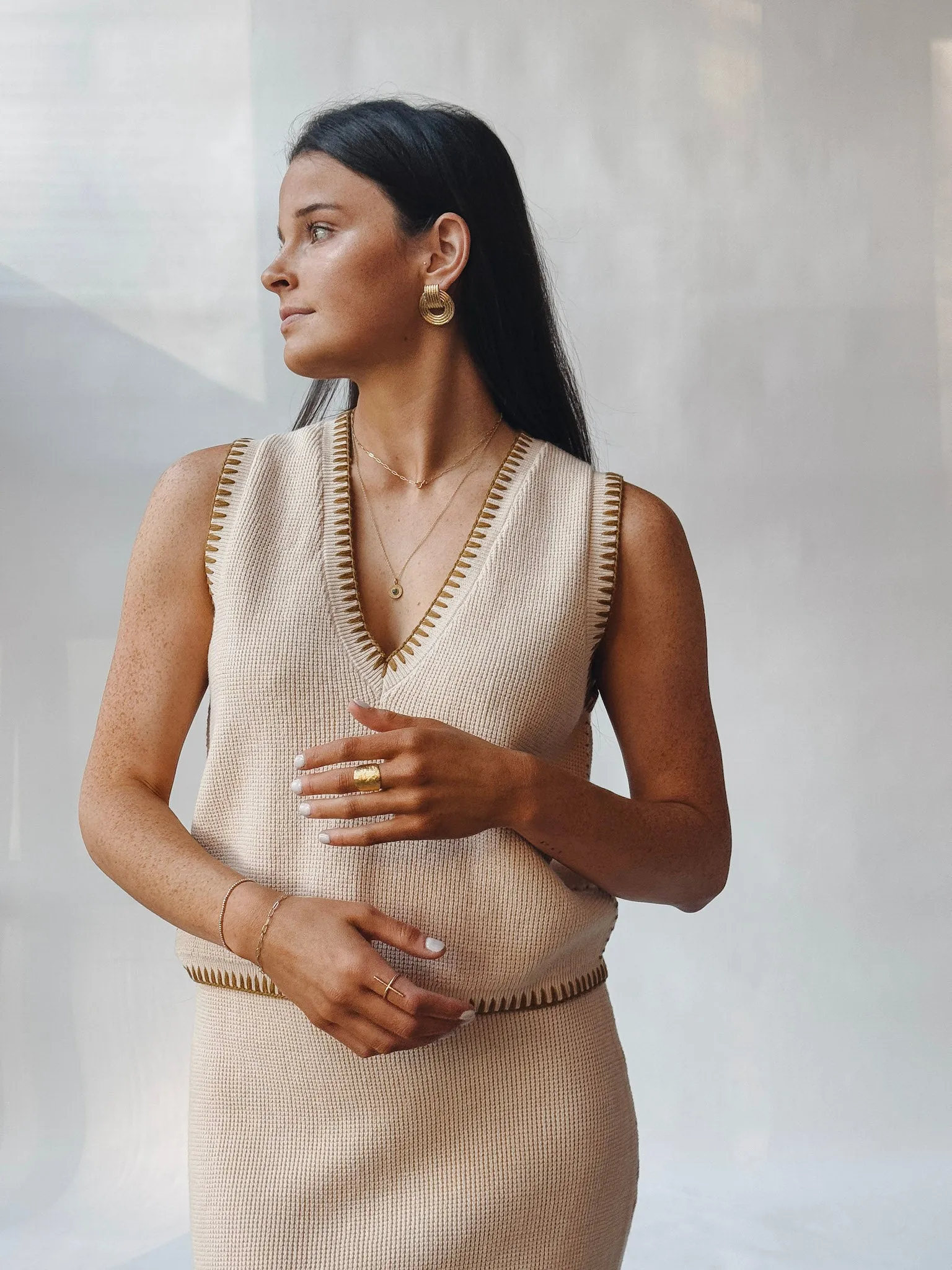 Bronwynne Knit Vest
