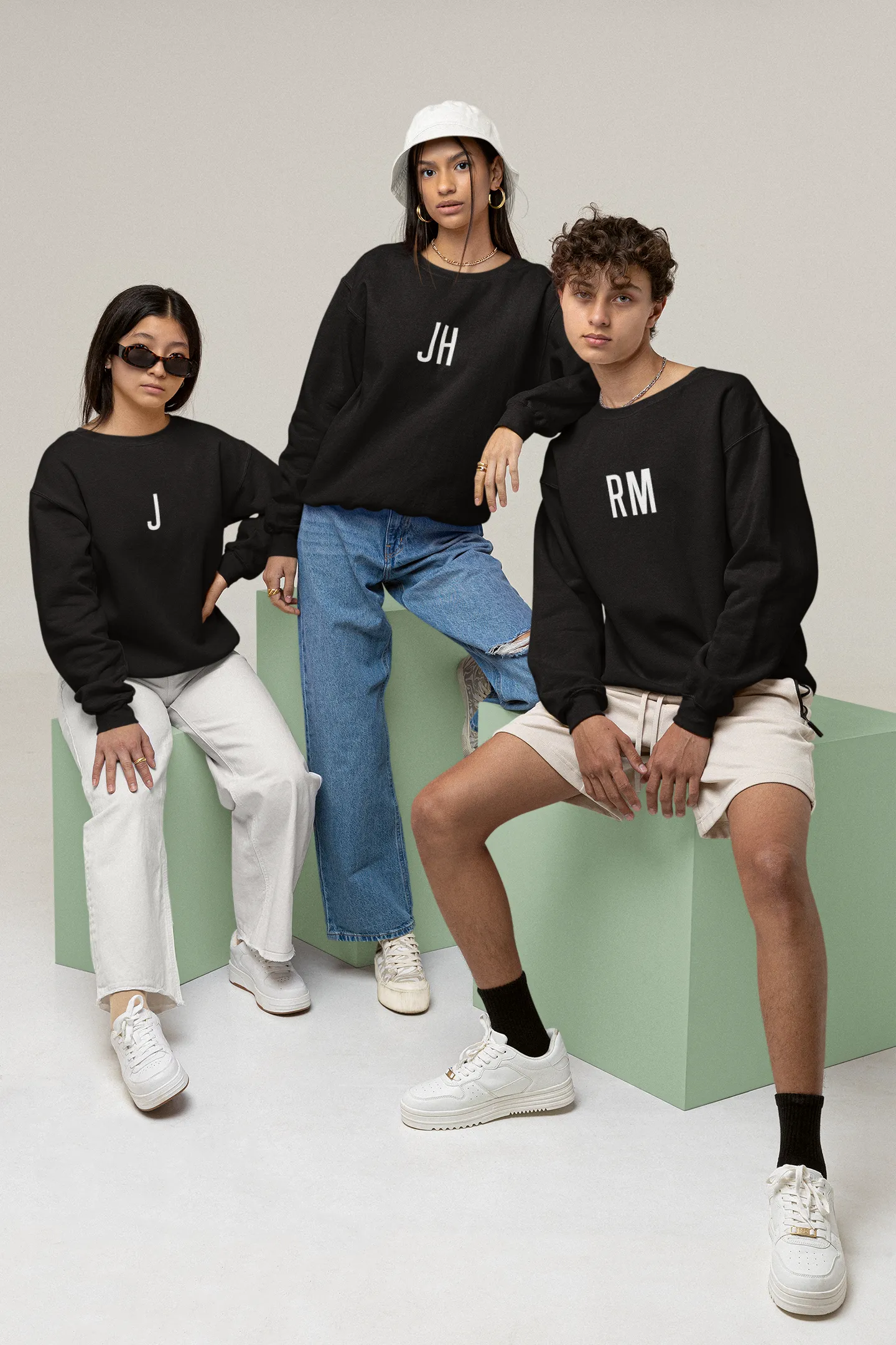 BTS 7th anniversary Sweatshirt Suga Crewneck Sweatshirt with letter