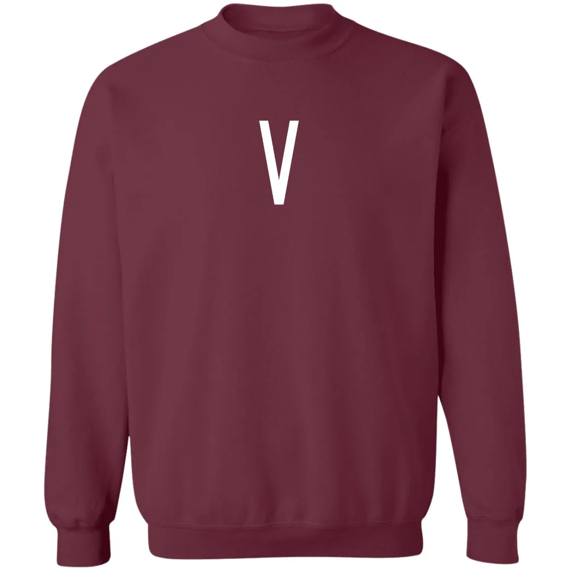 BTS 7th anniversary Sweatshirt V Crewneck Sweatshirt with letter