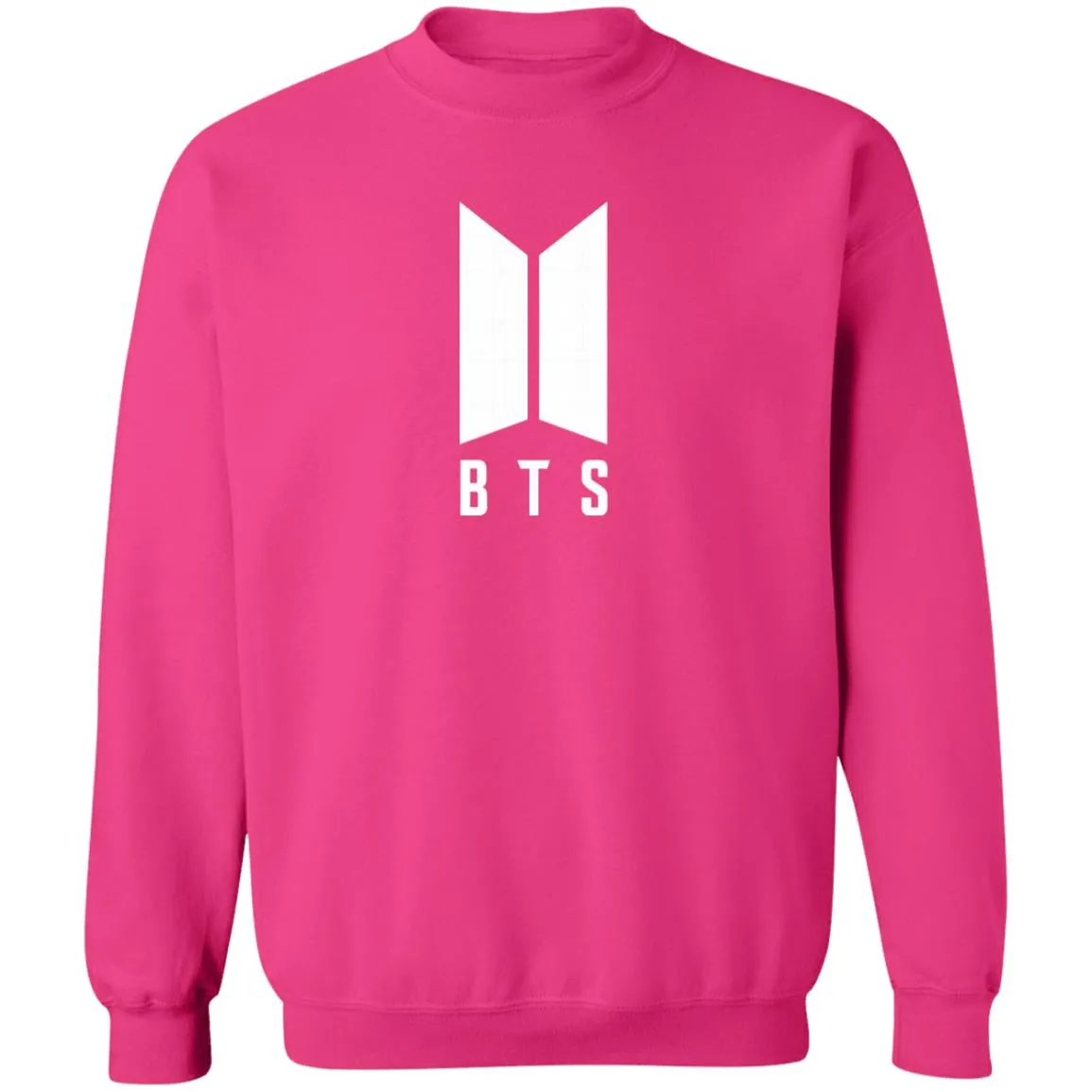 BTS Logo Crewneck Pullover Sweatshirt