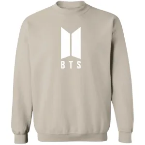 BTS Logo Crewneck Pullover Sweatshirt