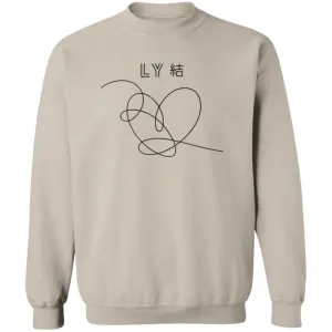 BTS Love Yourself Crewneck Pullover Sweatshirt