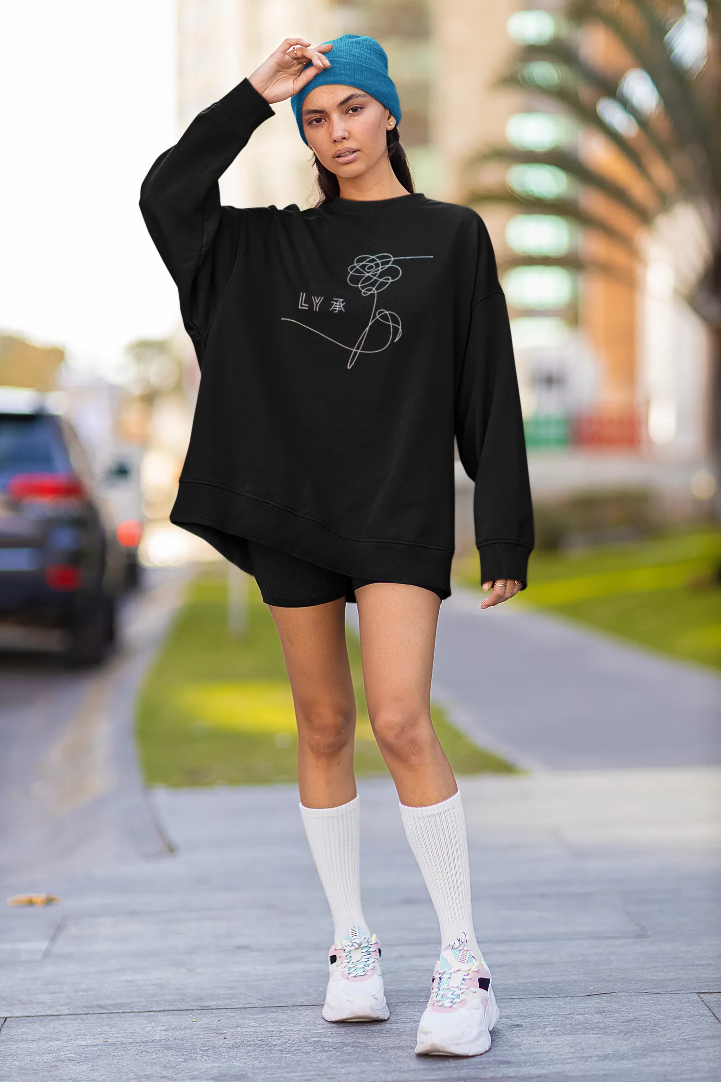 BTS Love Yourself Crewneck Pullover Sweatshirt
