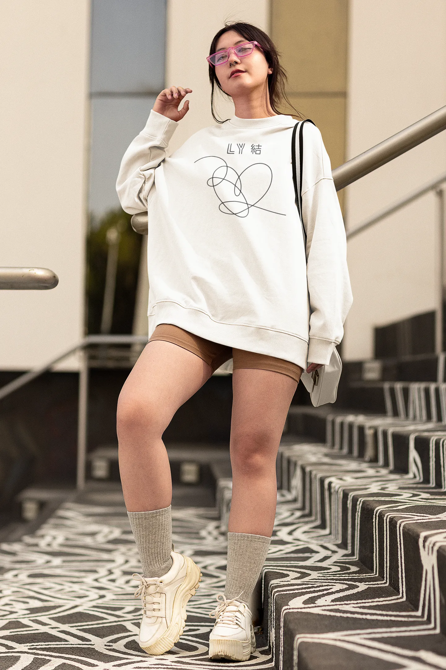 BTS Love Yourself Crewneck Pullover Sweatshirt