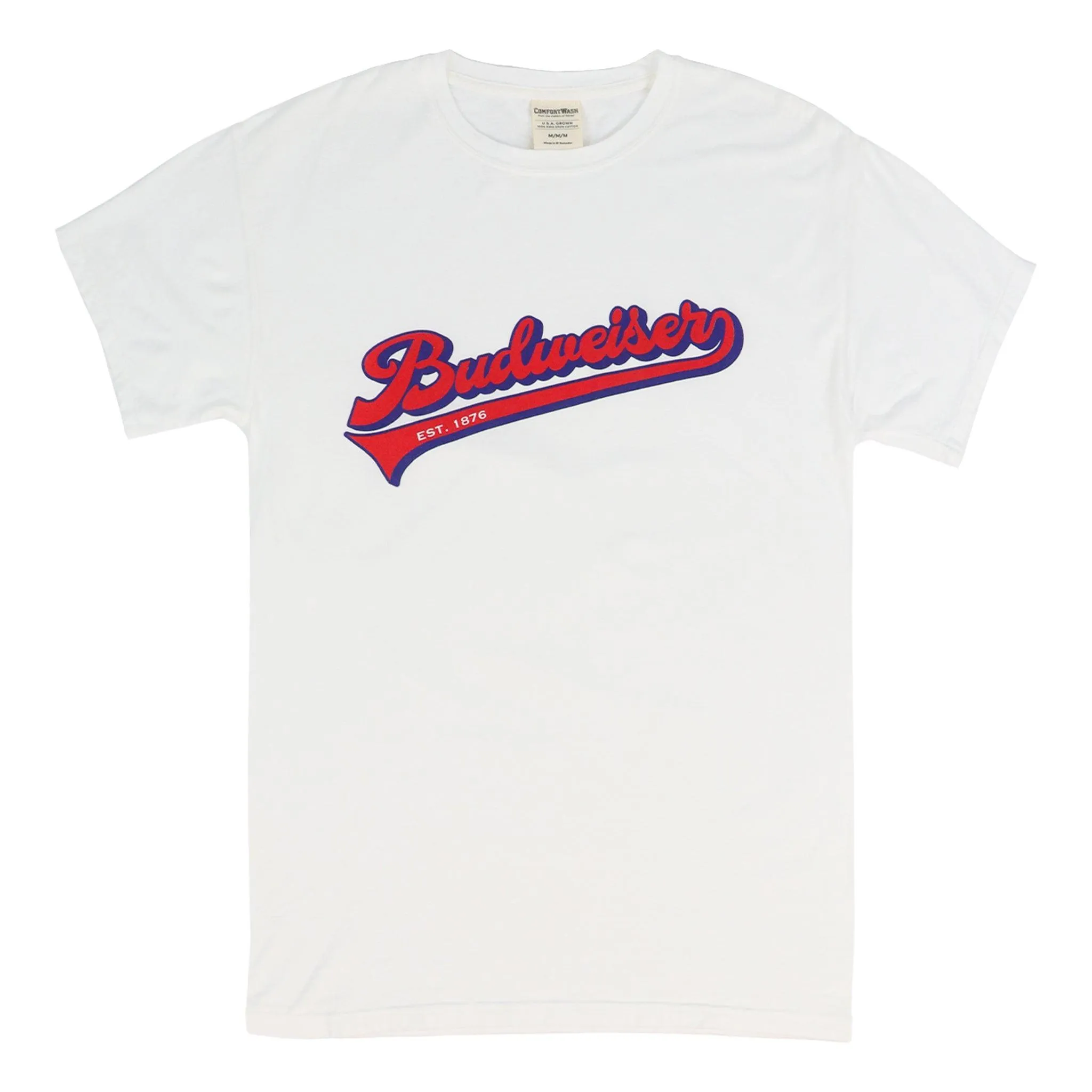 Budweiser Vintage Baseball T Shirt