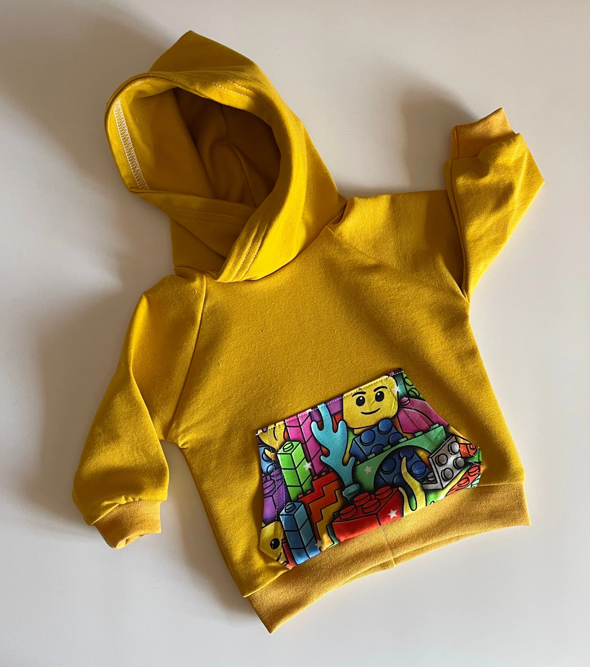 Building Blocks Hoodie - 0/3 months