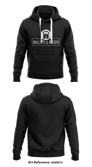 Bullets & Biceps Store 1  Core Men's Hooded Performance Sweatshirt - 4kwwtv