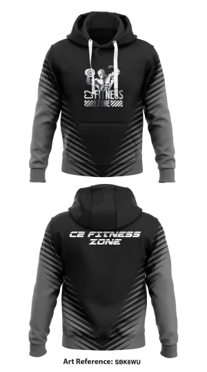 C2 Fitness Zone Store 1  Core Men's Hooded Performance Sweatshirt - SBk6Wu