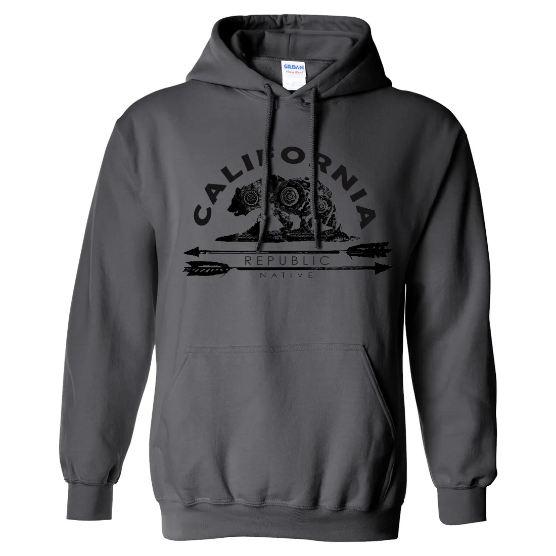 California Arrow Bear Sweatshirt Hoodie