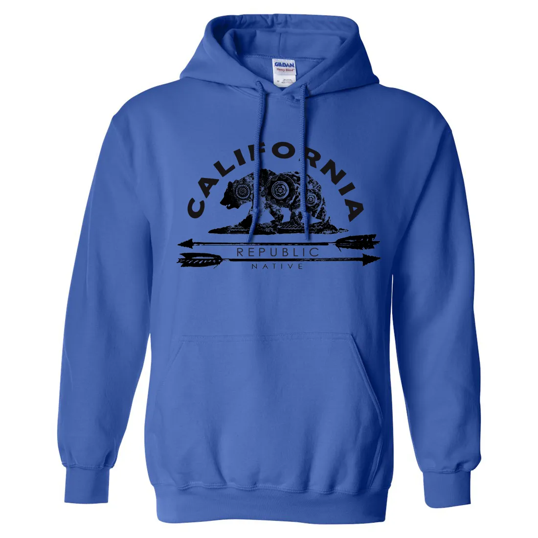 California Arrow Bear Sweatshirt Hoodie