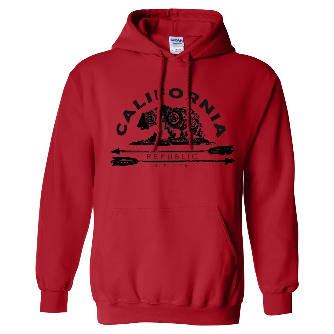 California Arrow Bear Sweatshirt Hoodie